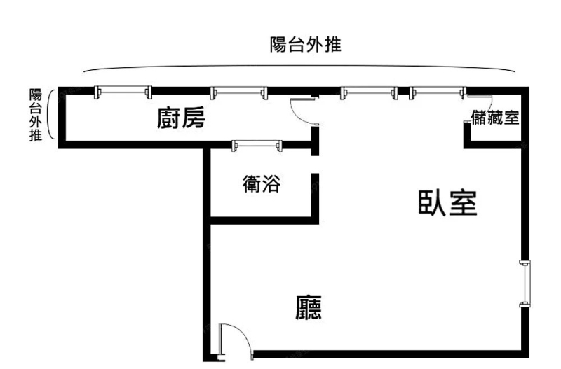 KB030捷運邊間電梯獨立廚房棟距舒服